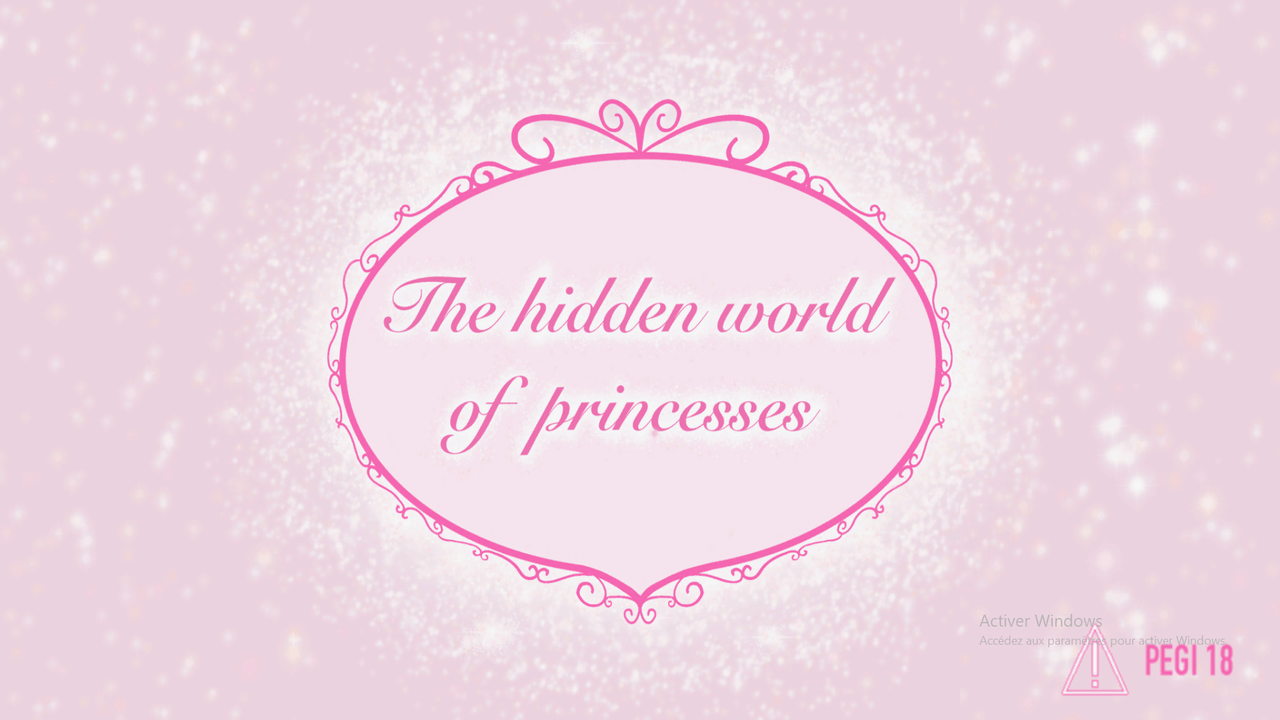Écran-titre de The Hidden World of Princesses